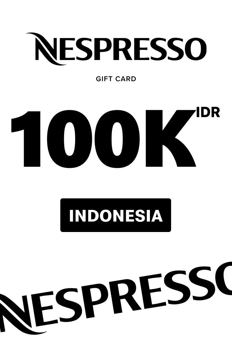 Nespresso 100000 IDR Gift Card (Indonesia) - Digital Key