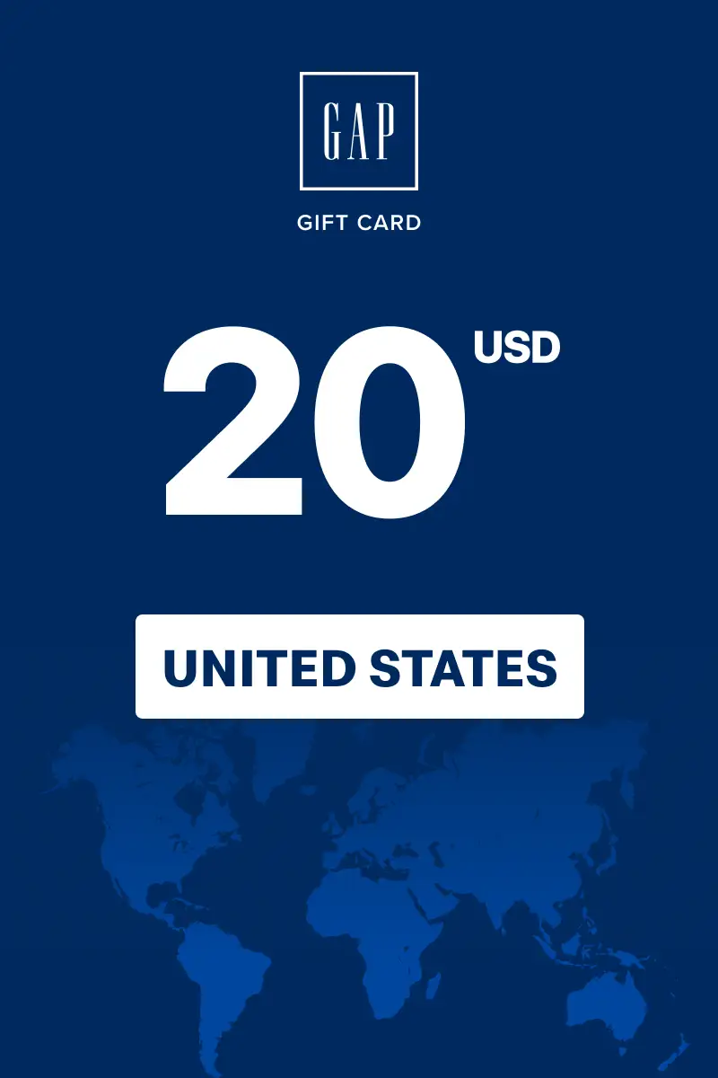 Gap Options 20 USD Gift Card (United States) - Digital Key