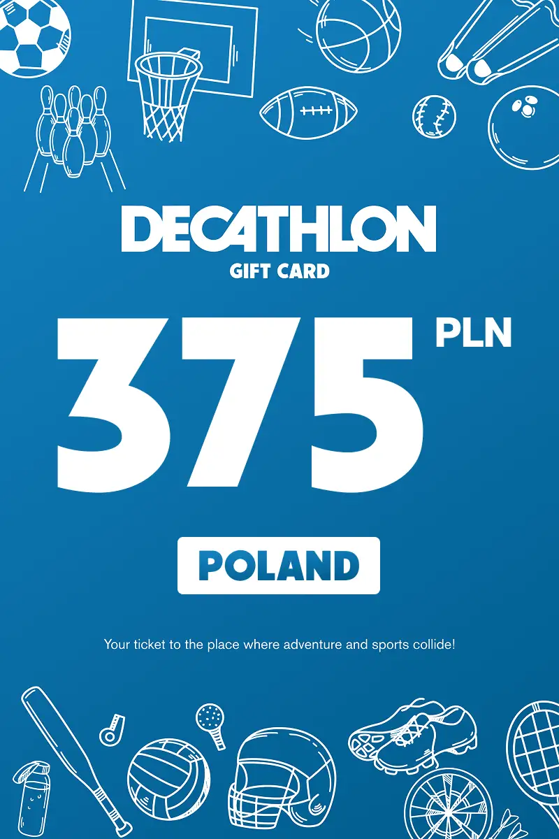 Decathlon 375 PLN Gift Card (Poland) - Digital Key
