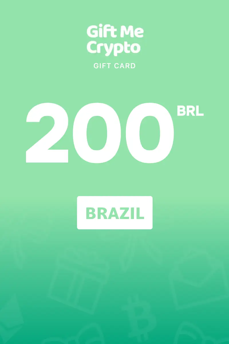Gift Me Crypto 200 BRL Gift Card (Brazil) - Digital Key
