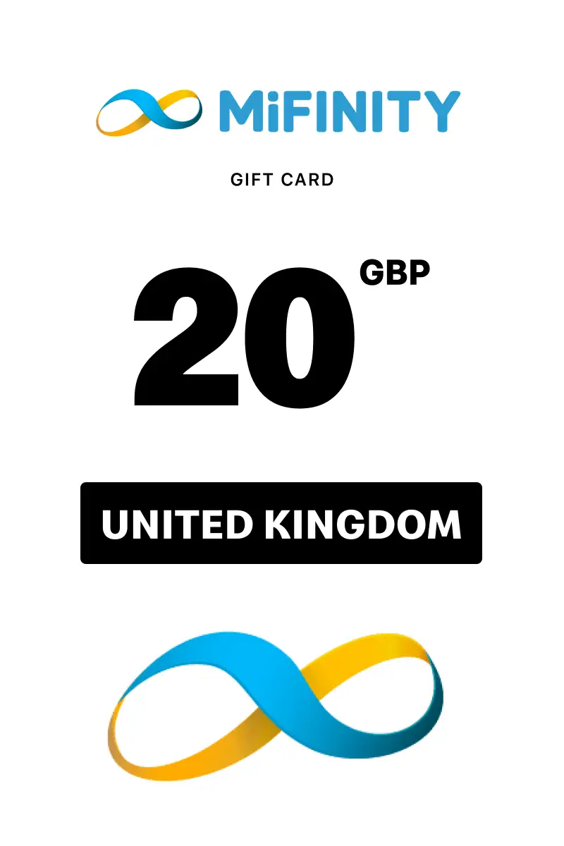 MiFinity 20 GBP Gift Card (United Kingdom) - Digital Key