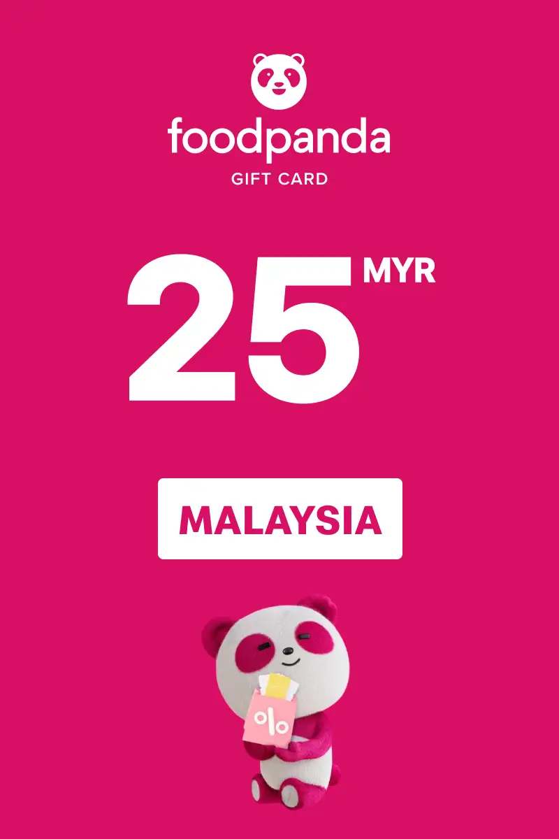 Foodpanda 25 MYR Gift Card (Malaysia) - Digital Key