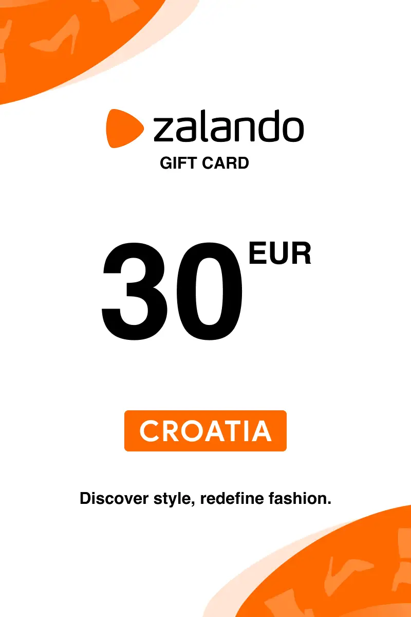 Zalando 30 EUR Gift Card (Croatia) - Digital Key