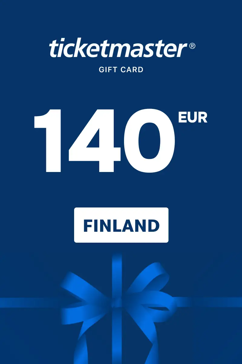Ticketmaster 140 EUR Gift Card (Finland) - Digital Key