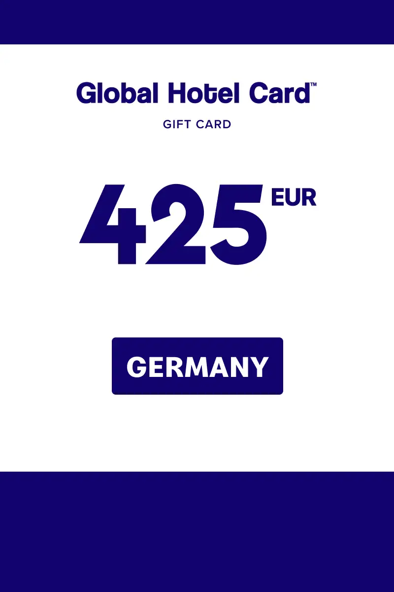 Global Hotel Card 425 EUR Gift Card (Germany) - Digital Key