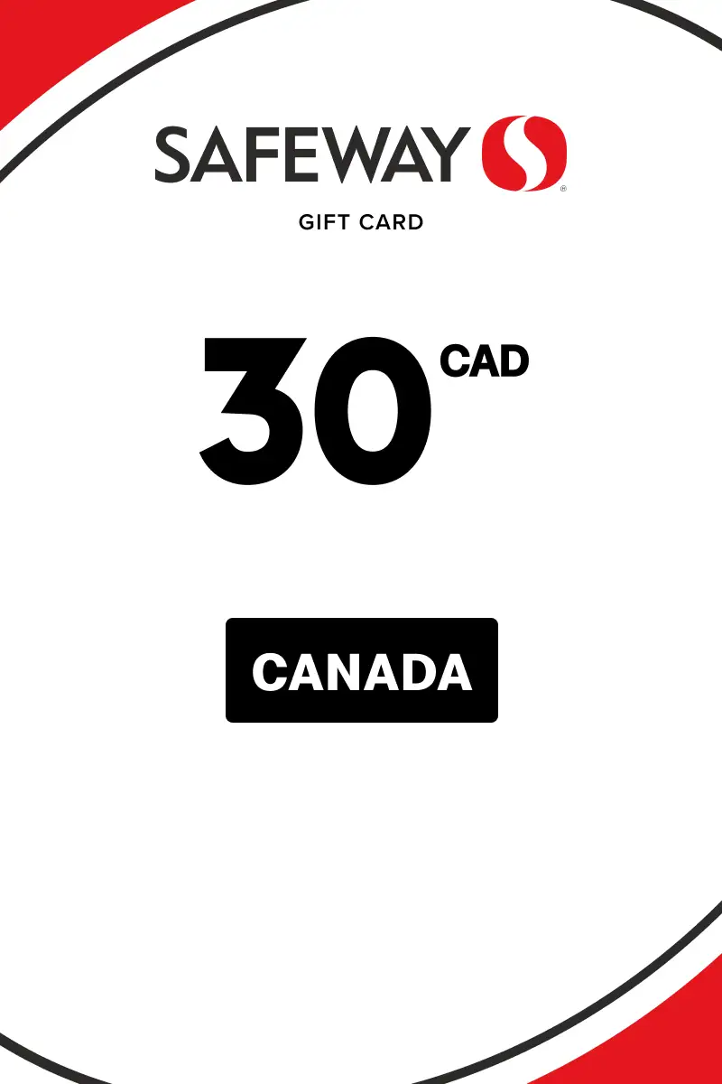 Safeway 30 CAD Gift Card (Canada) - Digital Key