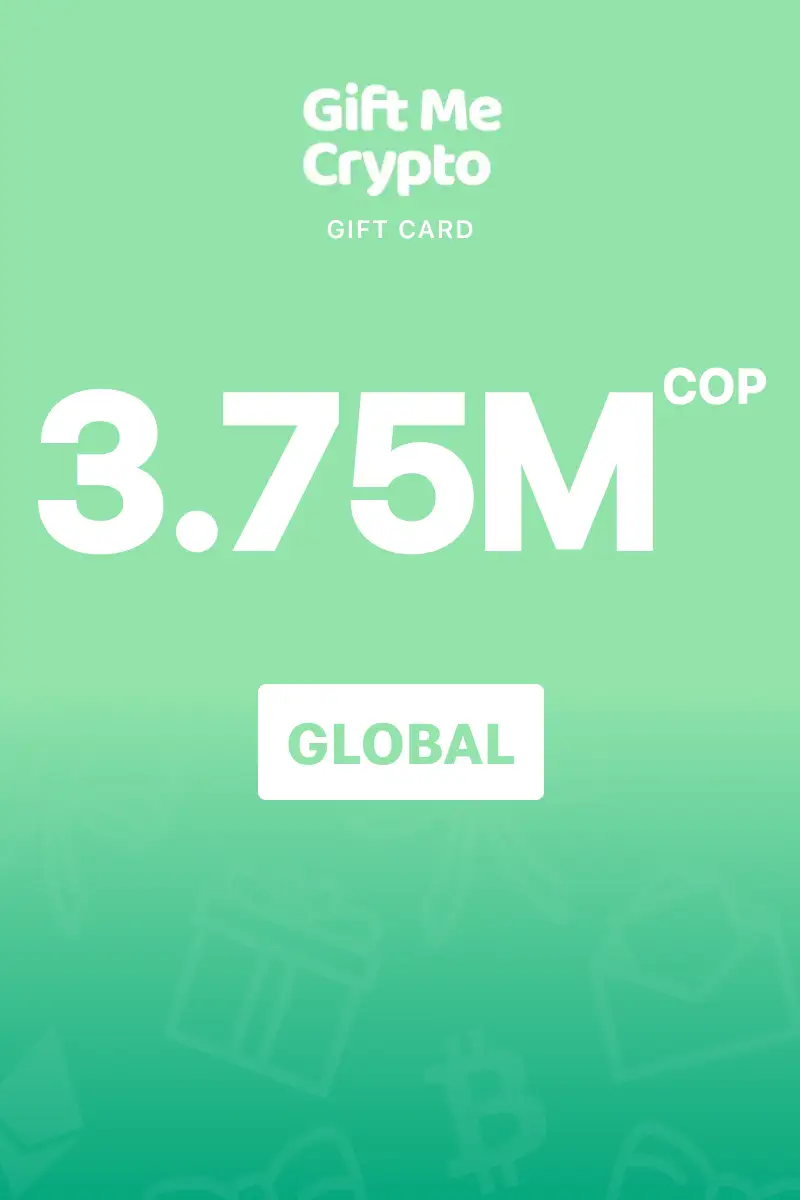 Gift Me Crypto 3750000 COP Gift Card (Global) - Digital Key