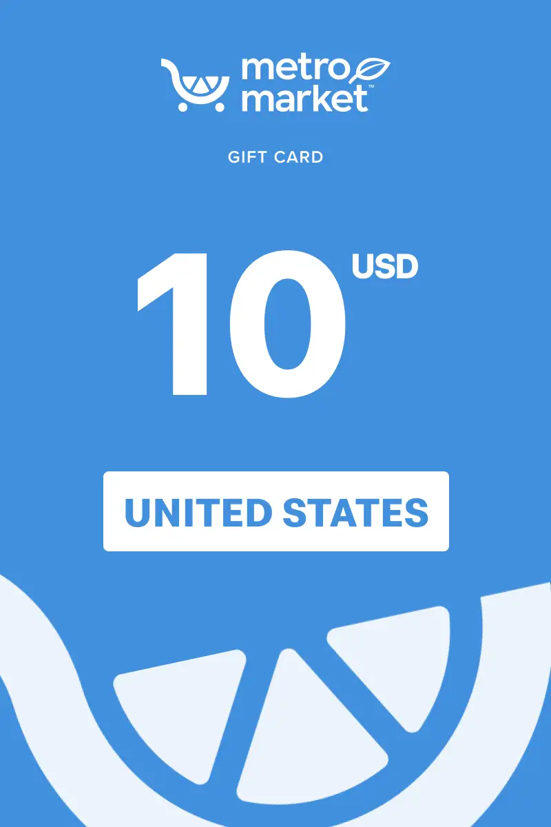 Metro Market 10 USD Gift Card (United States) - Digital Key