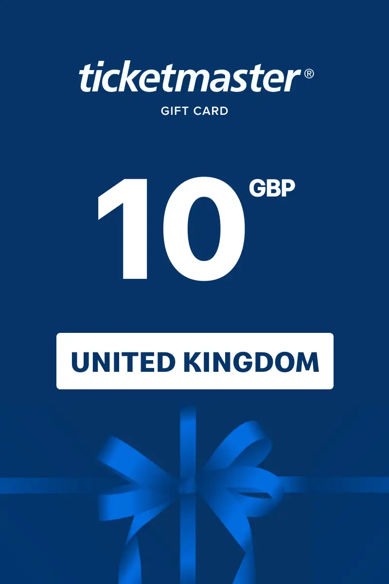 Ticketmaster 10 GBP Gift Card (United Kingdom) - Digital Key