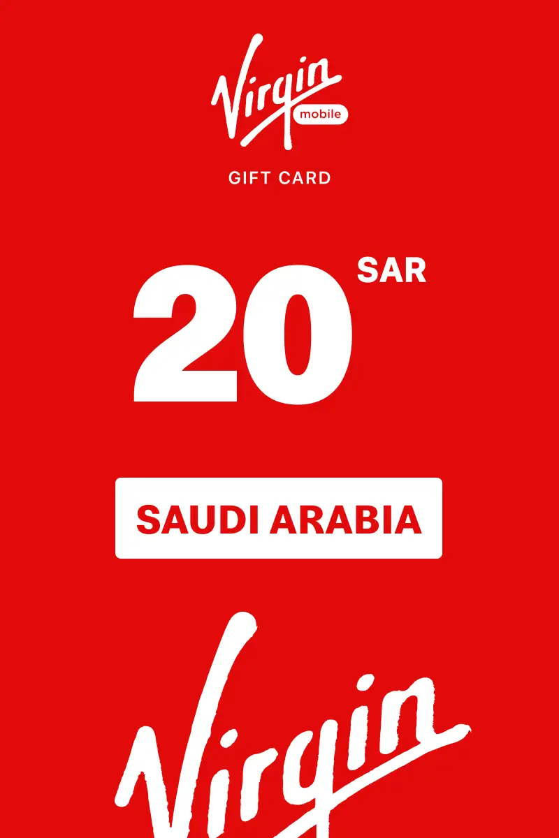 Virgin Mobile 20 SAR Gift Card (Saudi Arabia) - Digital Key