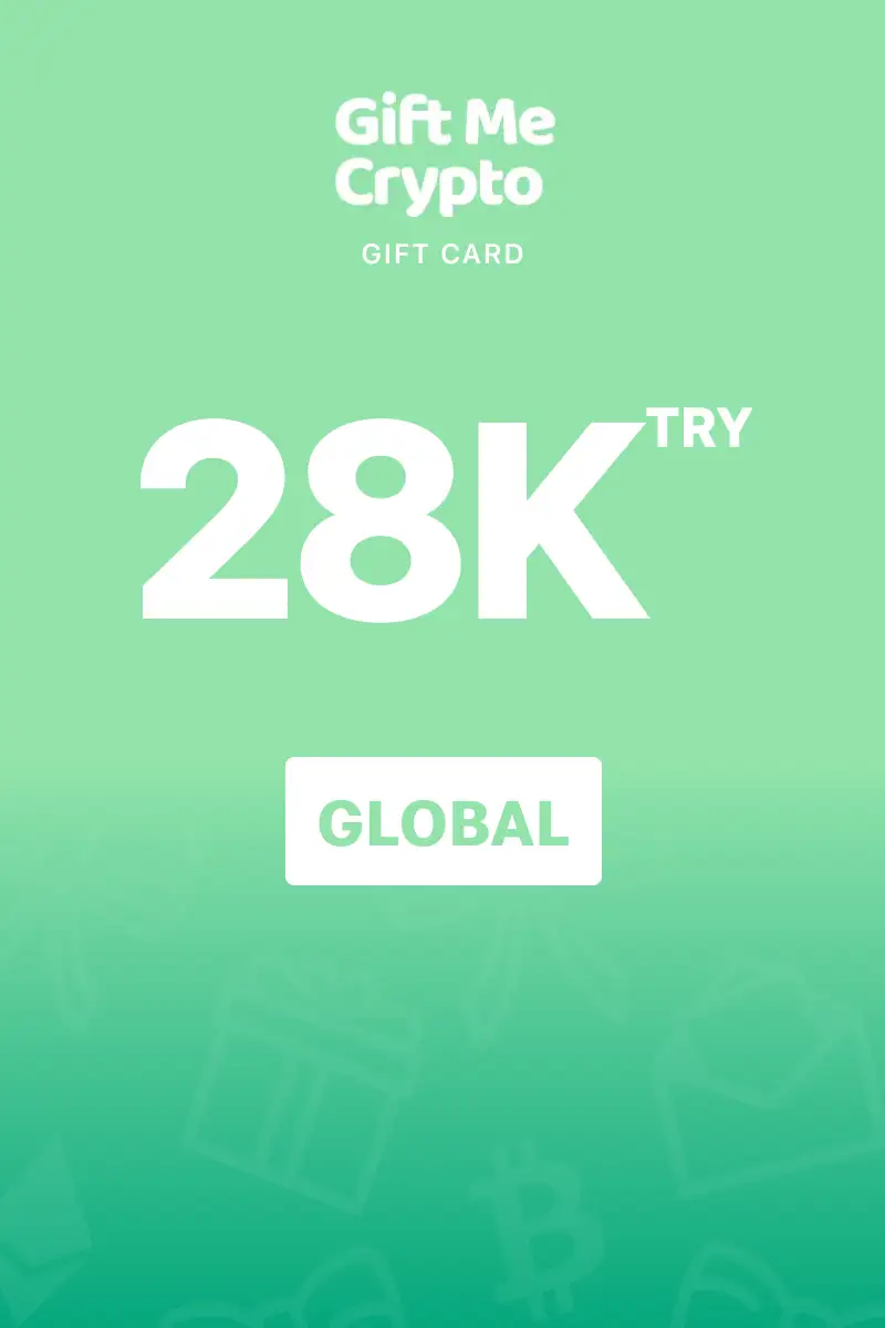 Gift Me Crypto 28000 TRY Gift Card (Global) - Digital Key