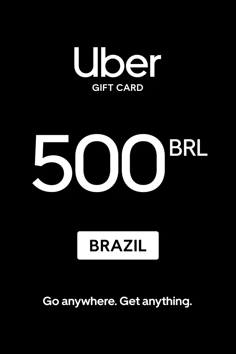 Uber 500 BRL Gift Card (Brazil) - Digital Key