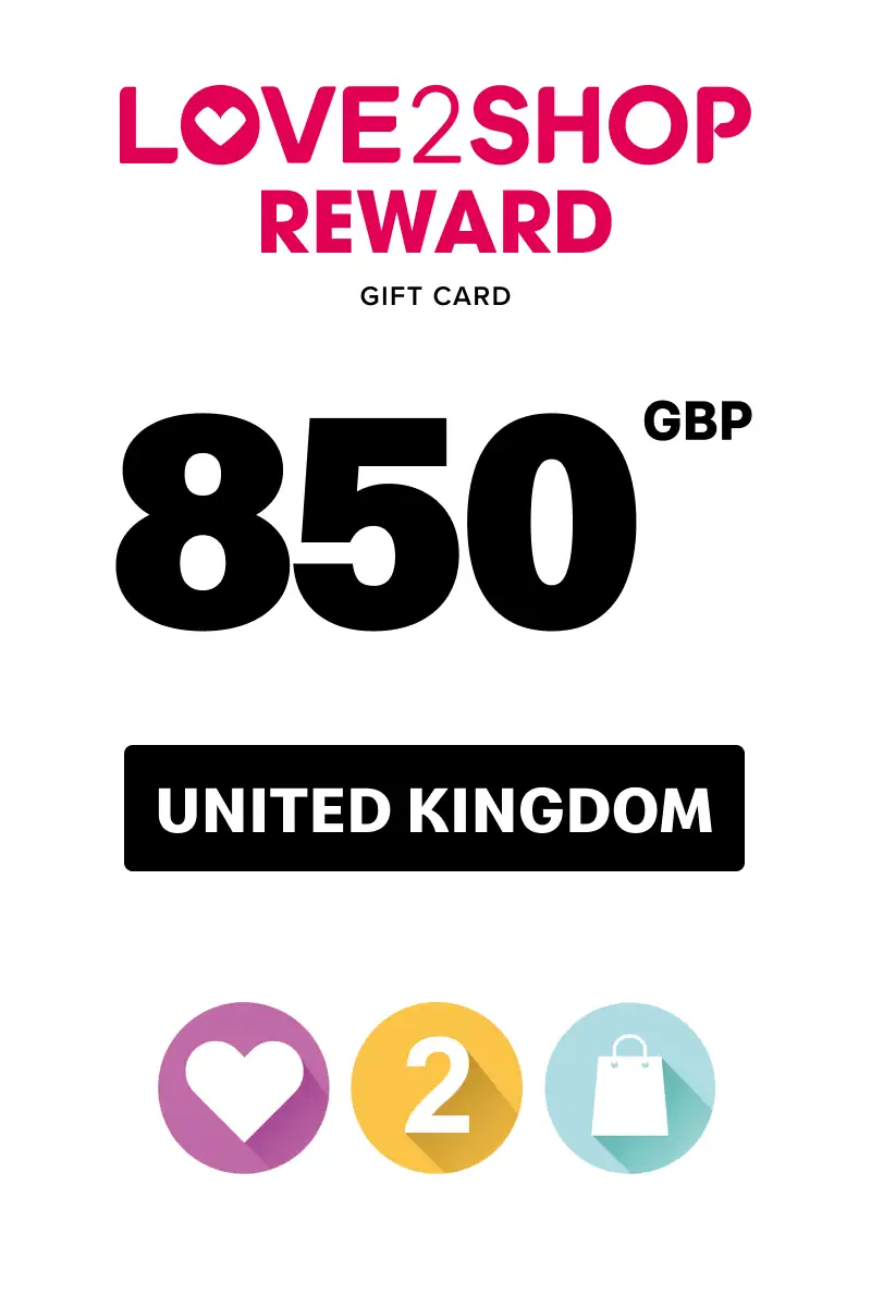 Love2Shop Holidays 850 GBP Gift Card (United Kingdom) - Digital Key