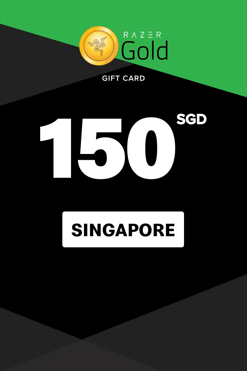 Razer Gold 150 SGD Gift Card (Singapore) - Digital Key
