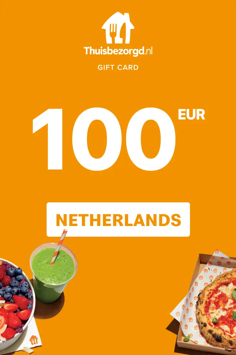 Thuisbezorgd.nl 100 EUR Gift Card (Netherlands) - Digital Key