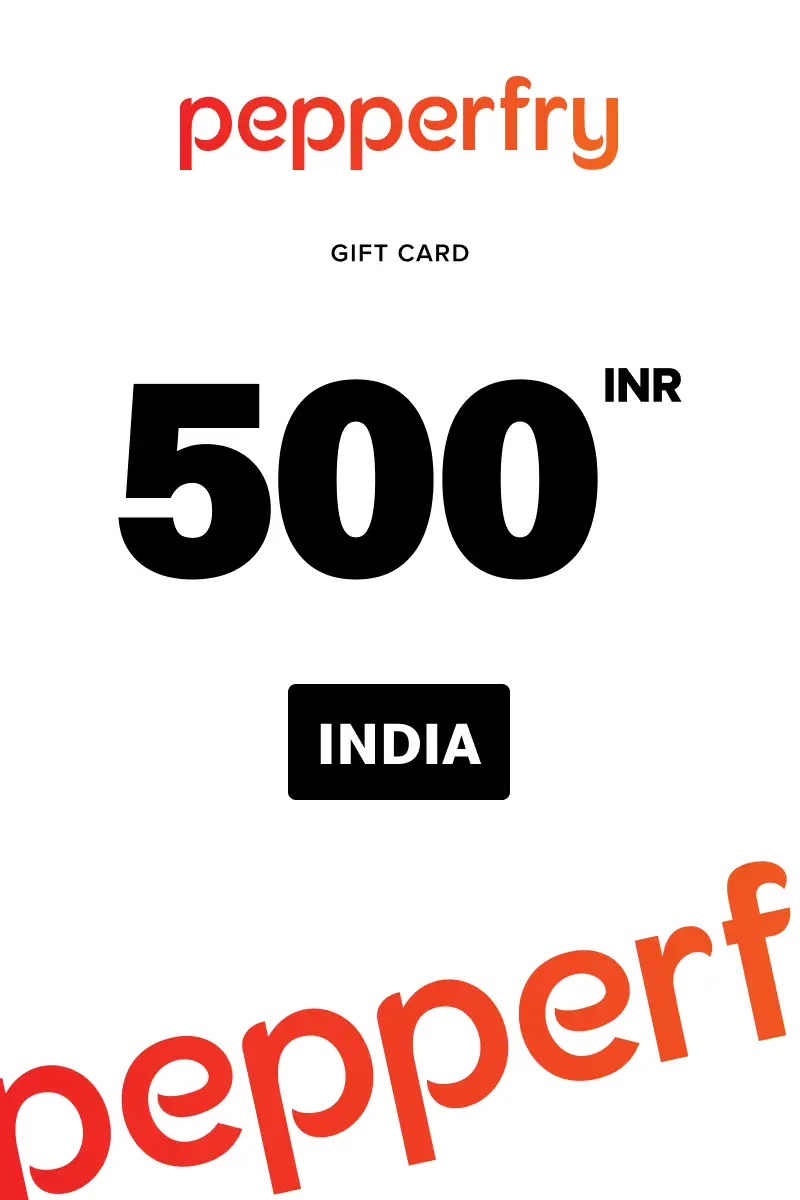 Pepperfry 500 INR Gift Card (India) - Digital Key