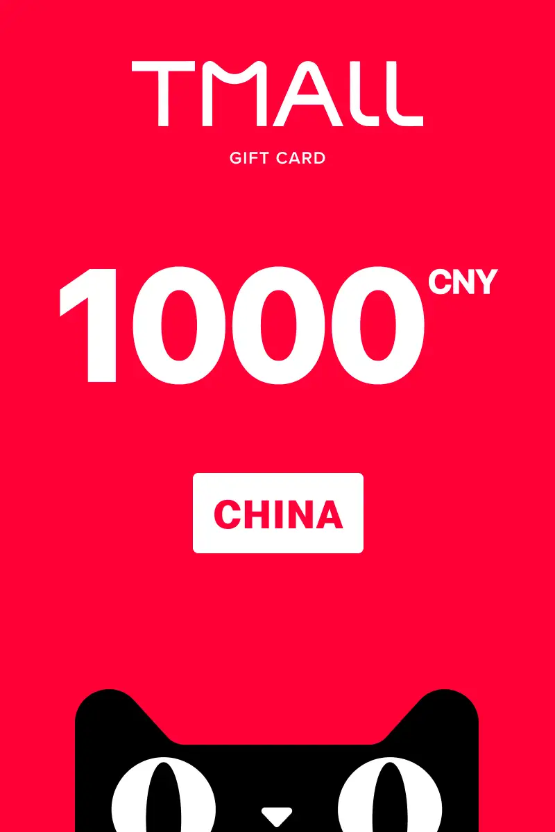 Buy Tmall.com 1000 CNY Gift Card (China) - Digital Key