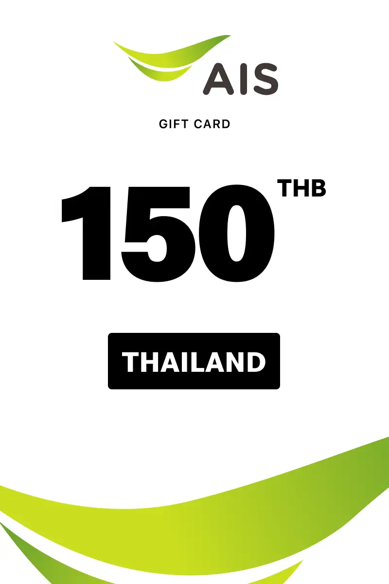 AIS 150 THB Gift Card (Thailand) - Digital Key