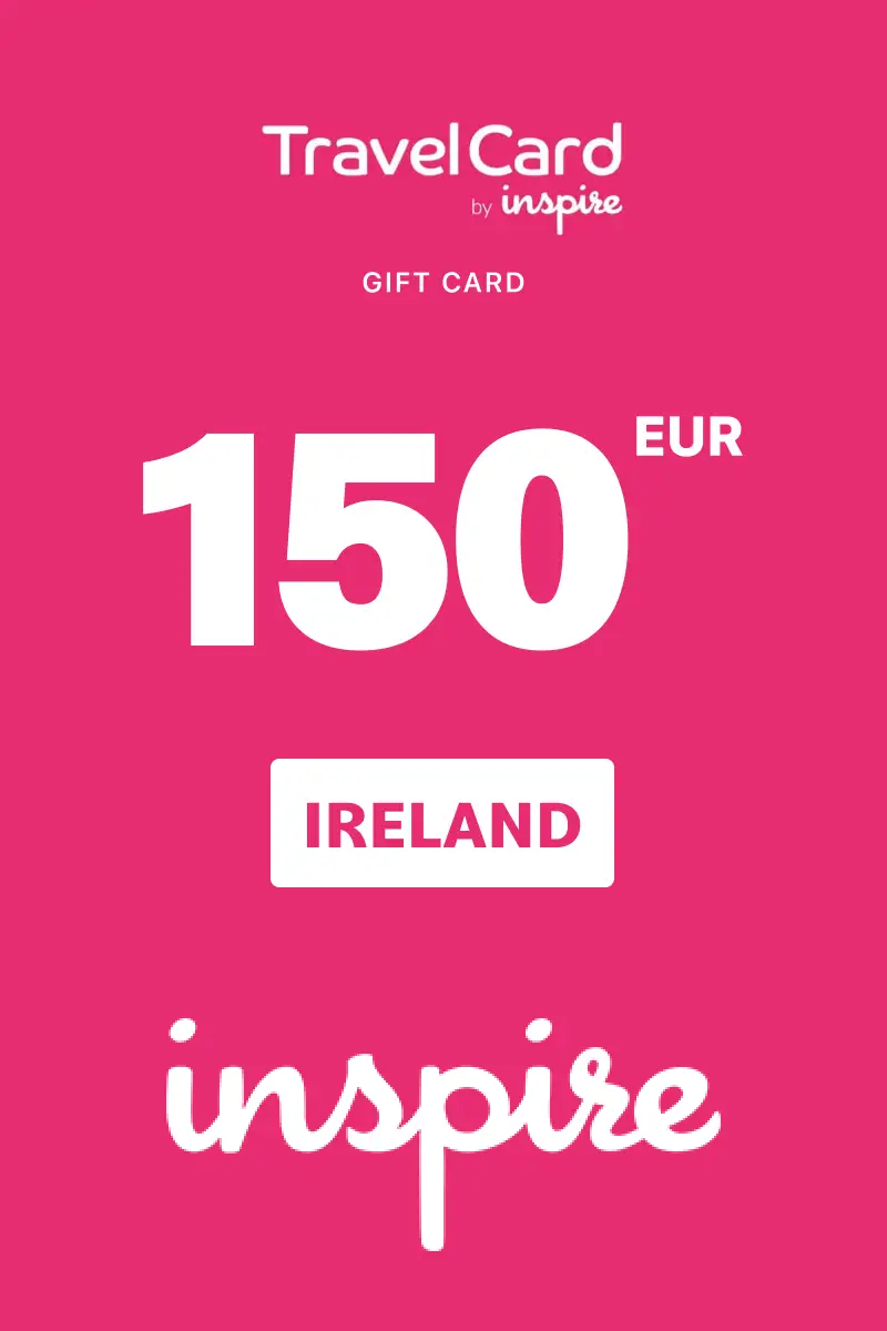 TravelCard by Inspire 150 EUR Gift Card (Ireland) - Digital Key