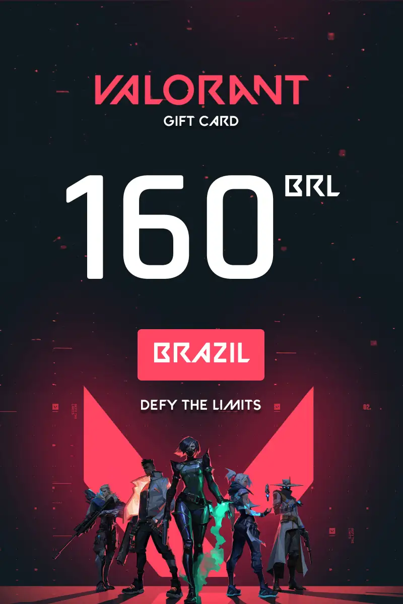 Valorant 160 BRL Gift Card (Brazil) - Digital Key