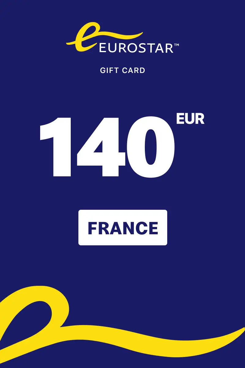 Eurostar 140 EUR Gift Card (France) - Digital Key