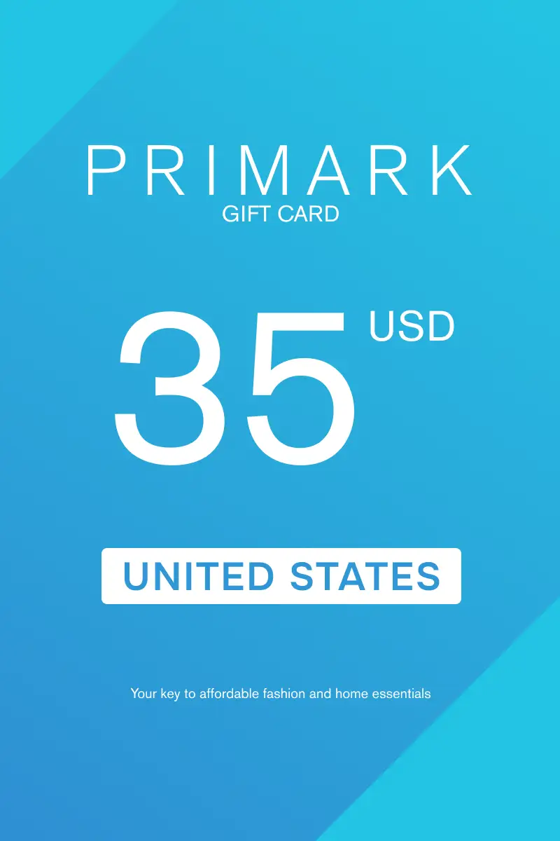 Primark 35 USD Gift Card (United States) - Digital Key