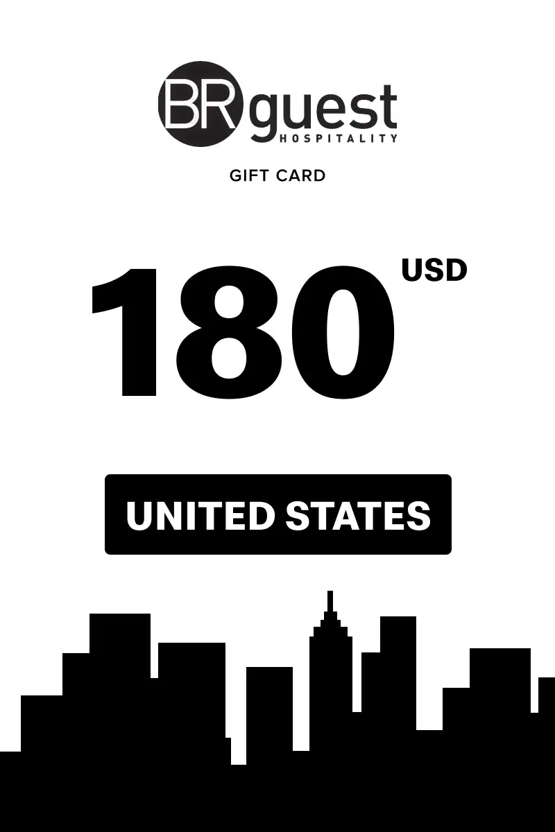 BR Guest Hospitality 180 USD Gift Card (United States) - Digital Key