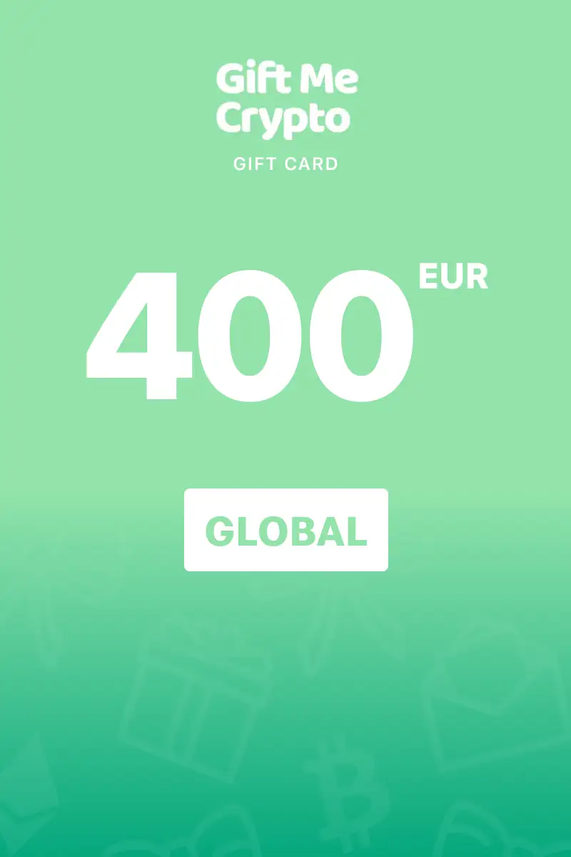 Buy Gift Me Crypto (BTC) 400 EUR Gift Card (Global) - Digital Key