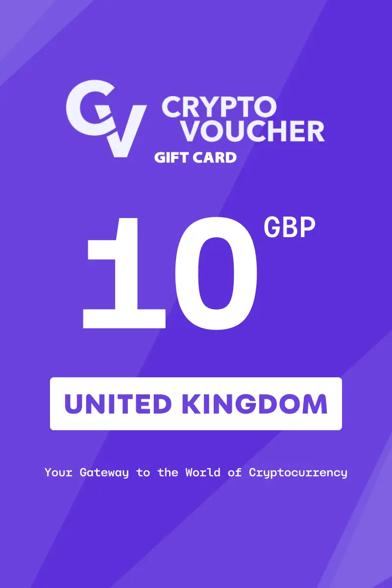 Buy Crypto Voucher 10 GBP Gift Card (United Kingdom) - Digital Key
