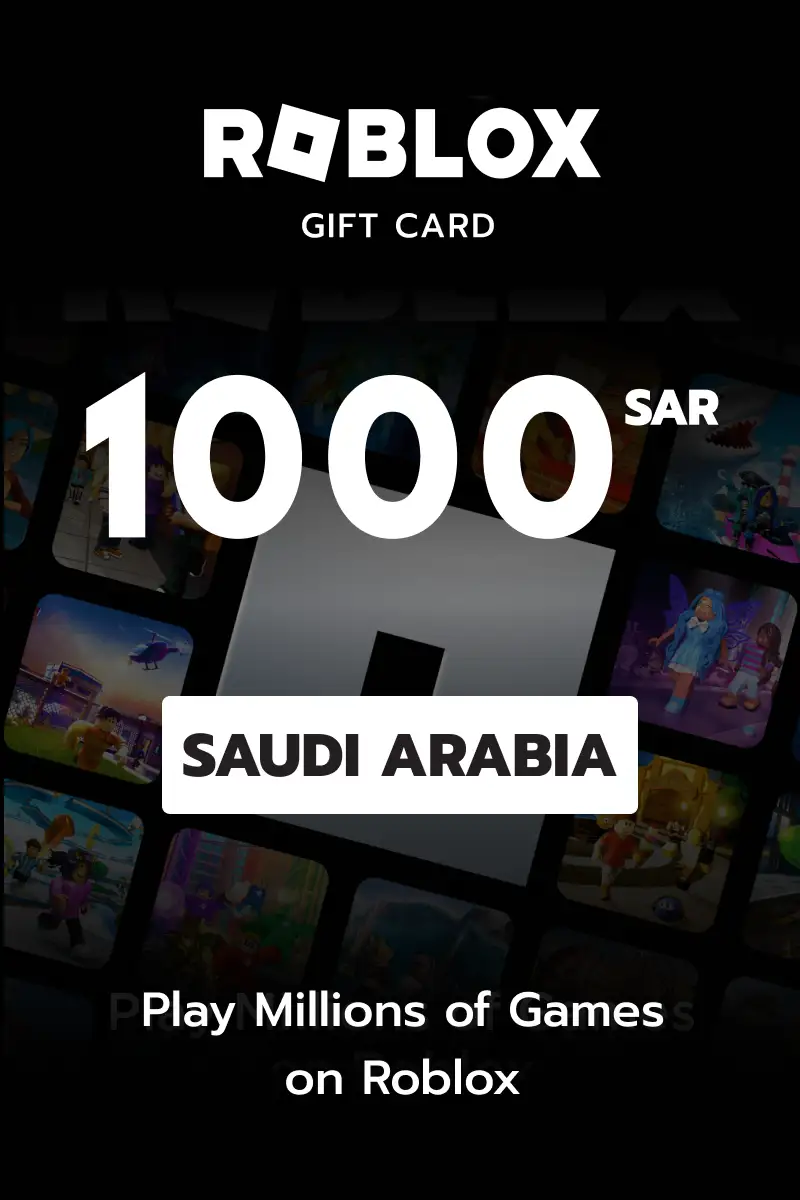 Roblox 1000 SAR Gift Card (Saudi Arabia) - Digital Key