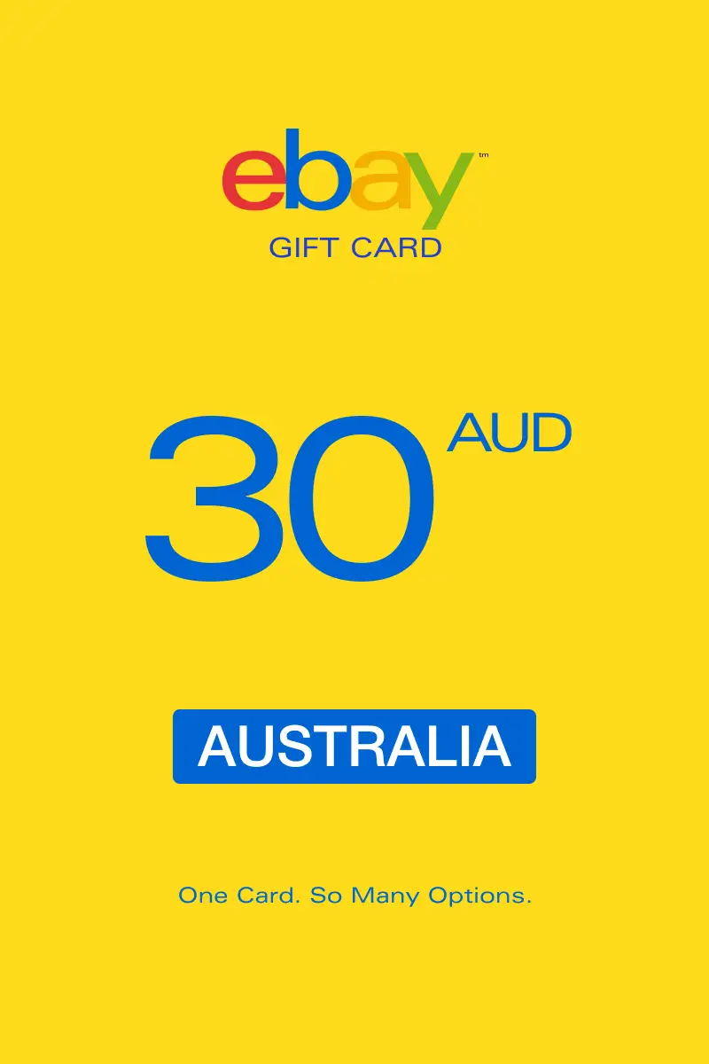 eBay 30 AUD Gift Card (Australia) - Digital Key