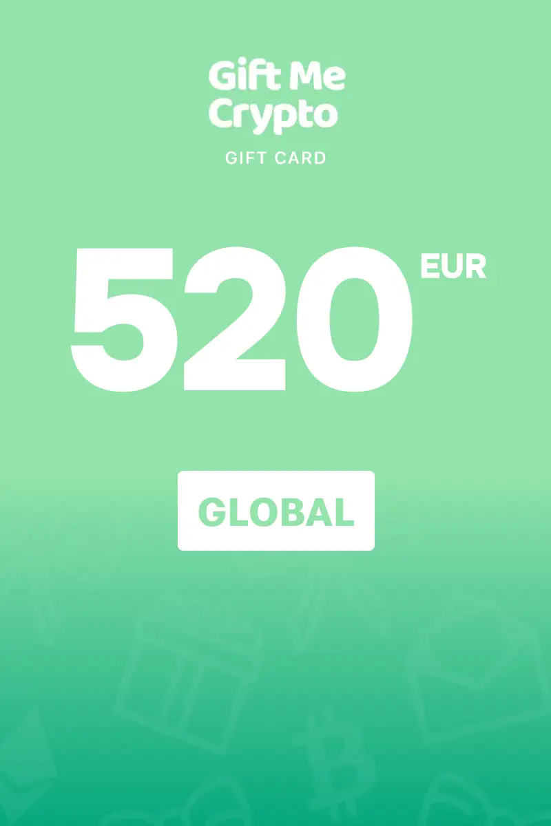Gift Me Crypto 520 EUR Gift Card (Global) - Digital Key