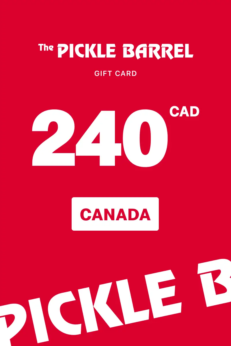 The Pickle Barrel 240 CAD Gift Card (Canada) - Digital Key