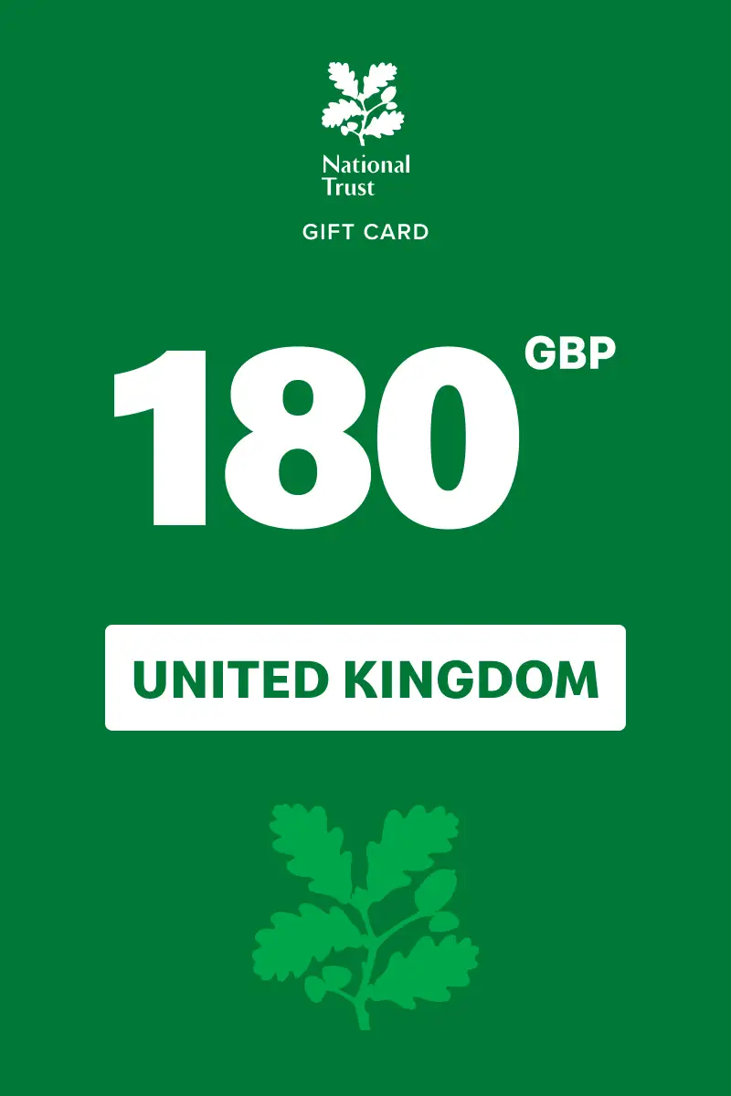 National Trust 180 GBP Gift Card (United Kingdom) - Digital Key
