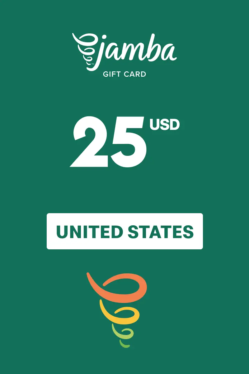 Jamba Juice 25 USD Gift Card (United States) - Digital Key