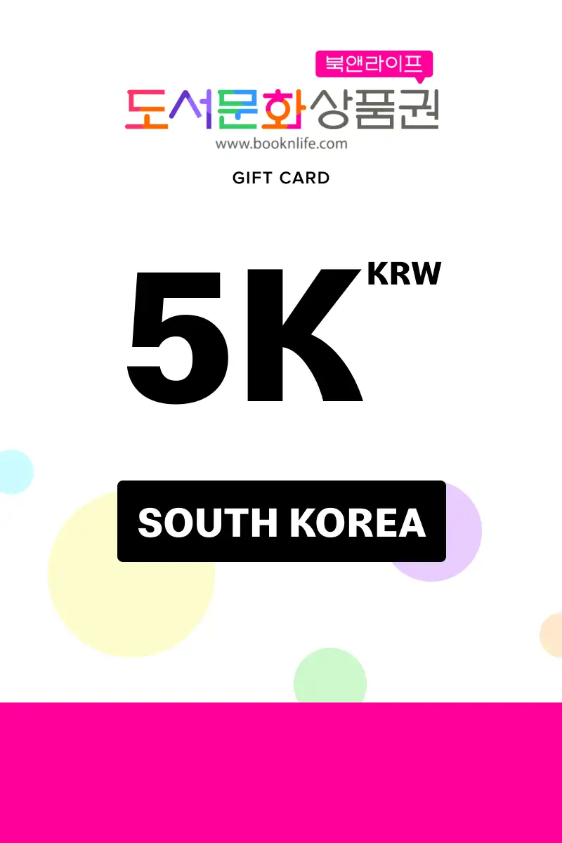 BOOKNLIFE 5000 KRW Gift Card (South Korea) - Digital Key