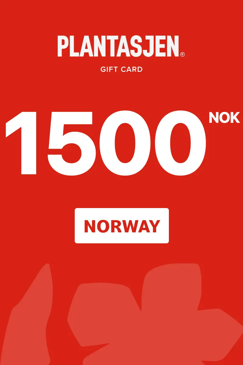 Plantasjen 1500 NOK Gift Card (Norway) - Digital Key