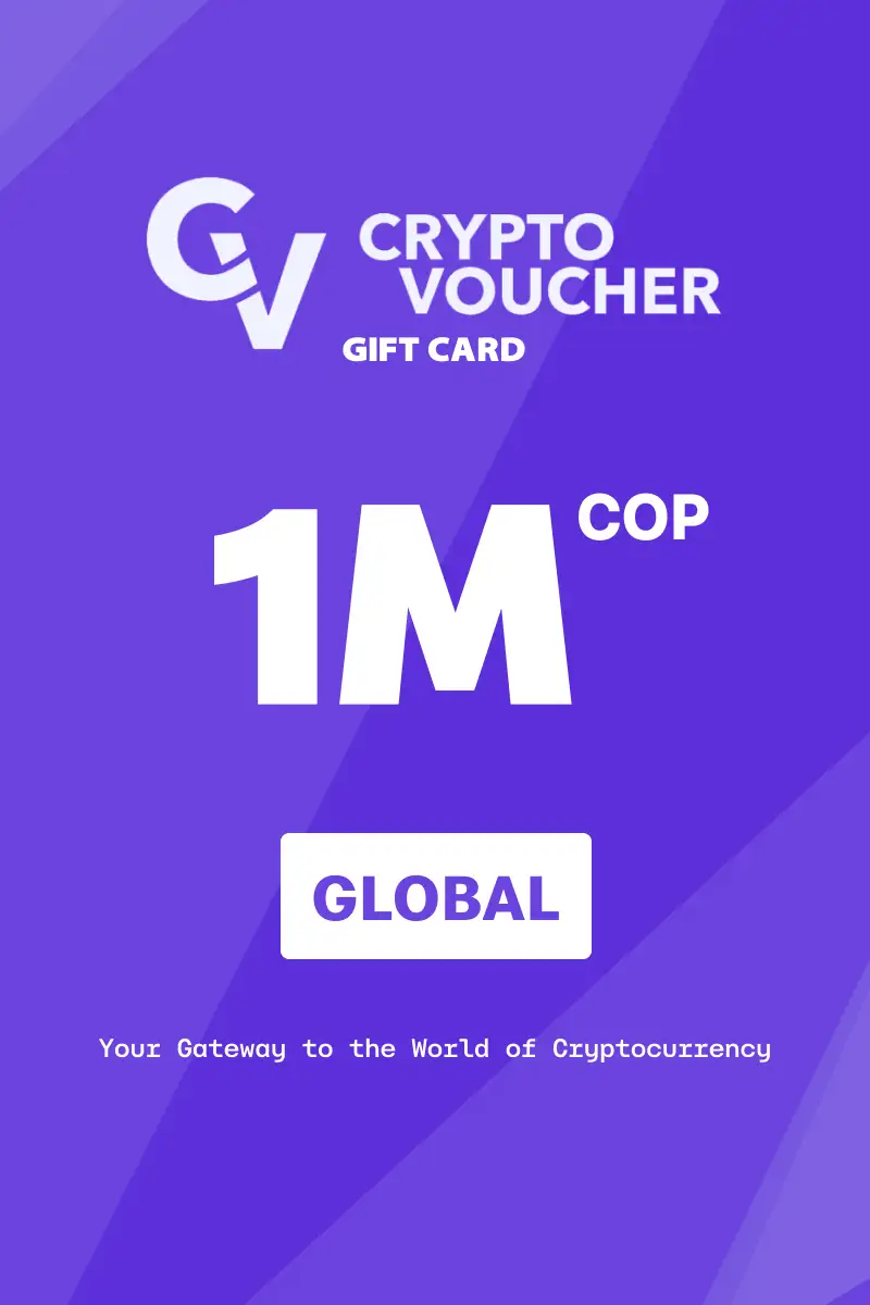 Crypto Voucher 1000000 COP Gift Card (Global) - Digital Key