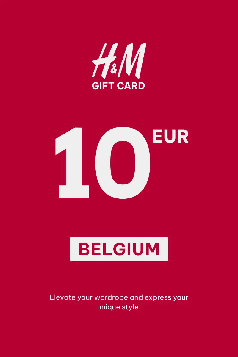 HandM 10 EUR Gift Card (Belgium) - Digital Key