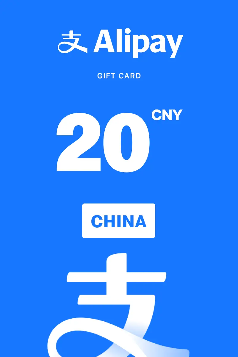 AliPay 20 CNY Gift Card (China) - FlexeCard - Digital Key