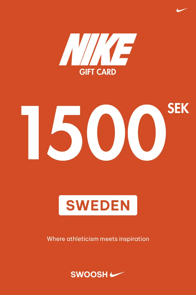 Nike 1500 SEK Gift Card (Sweden) - Digital Key