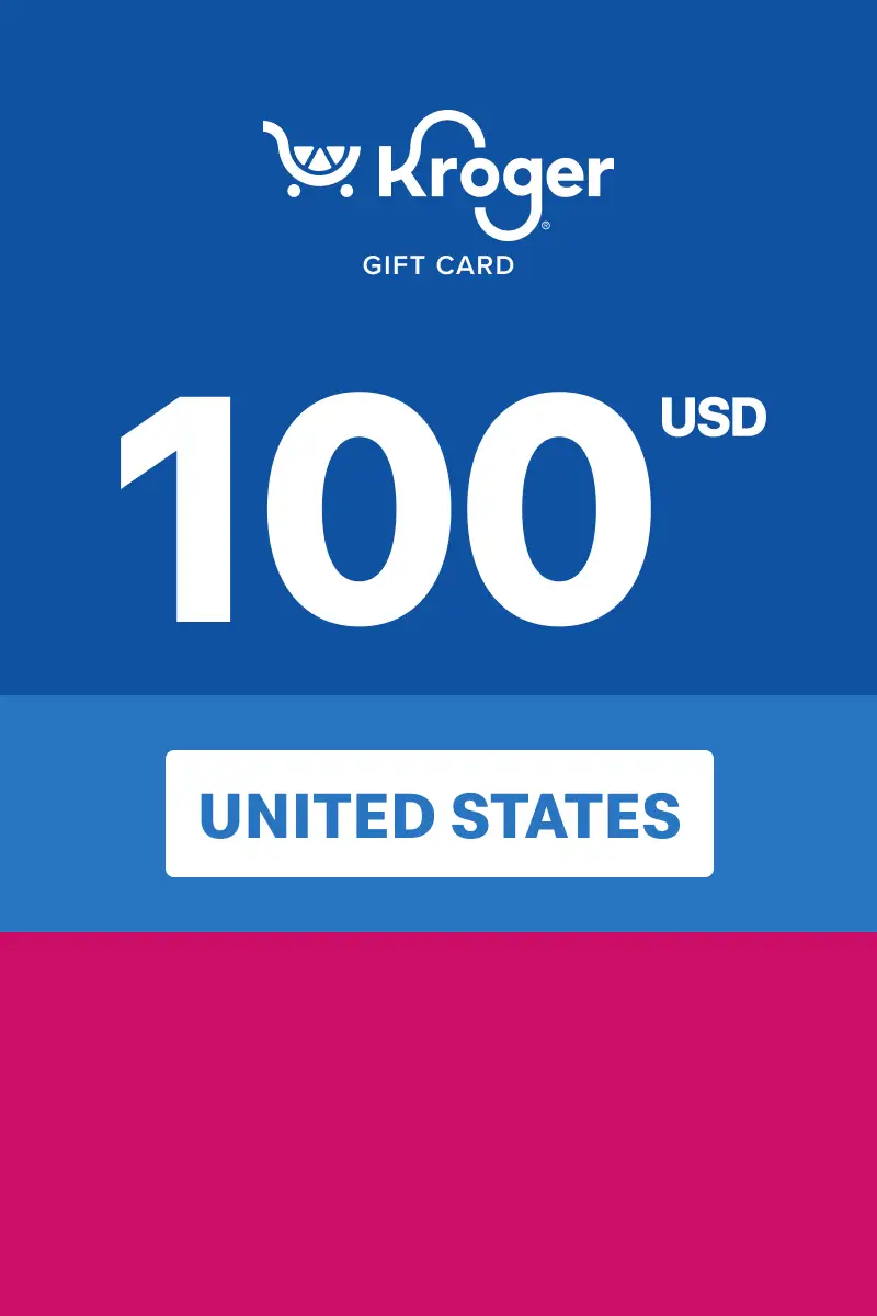 Kroger 100 USD Gift Card (United States) - Digital Key