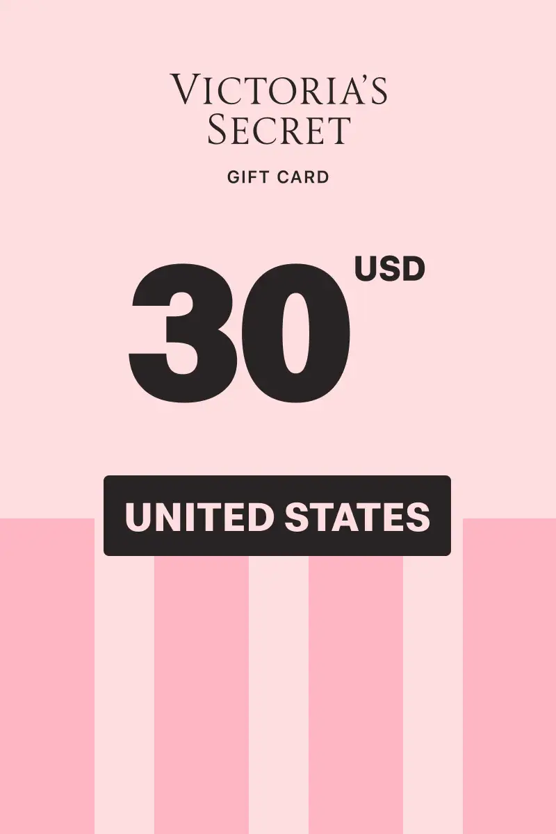 Victoria's Secret Pink 30 USD Gift Card (United States) - Digital Key