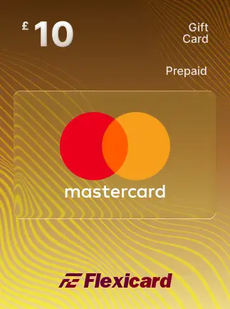 MasterCard Prepaid Gift Card 10 GBP Flexicard (Global) - Digital Key