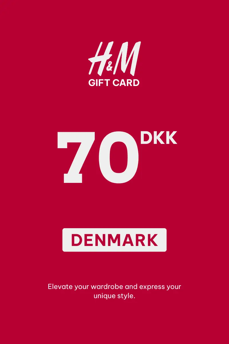HandM 70 DKK Gift Card (Denmark) - Digital Key