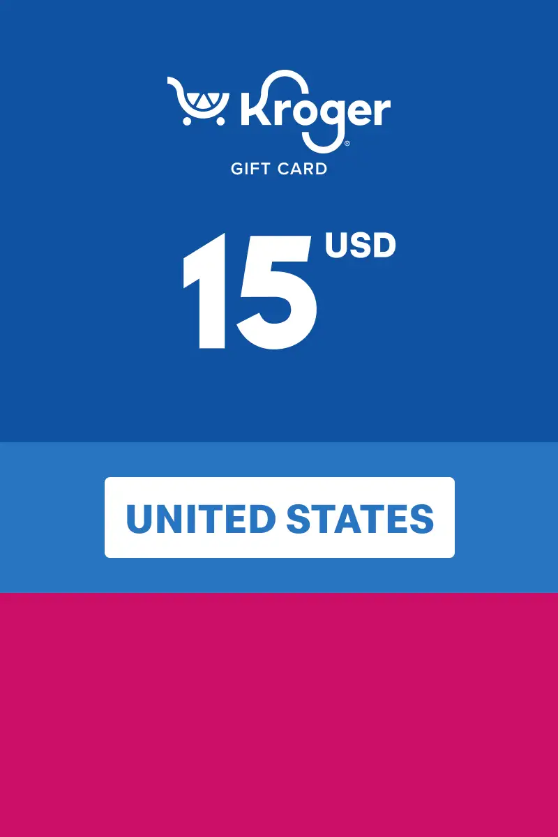 Kroger 15 USD Gift Card (United States) - Digital Key