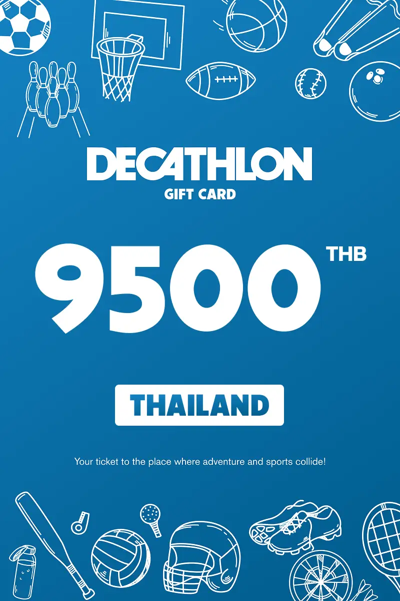 Decathlon 9500 THB Gift Card (Thailand) - Digital Key