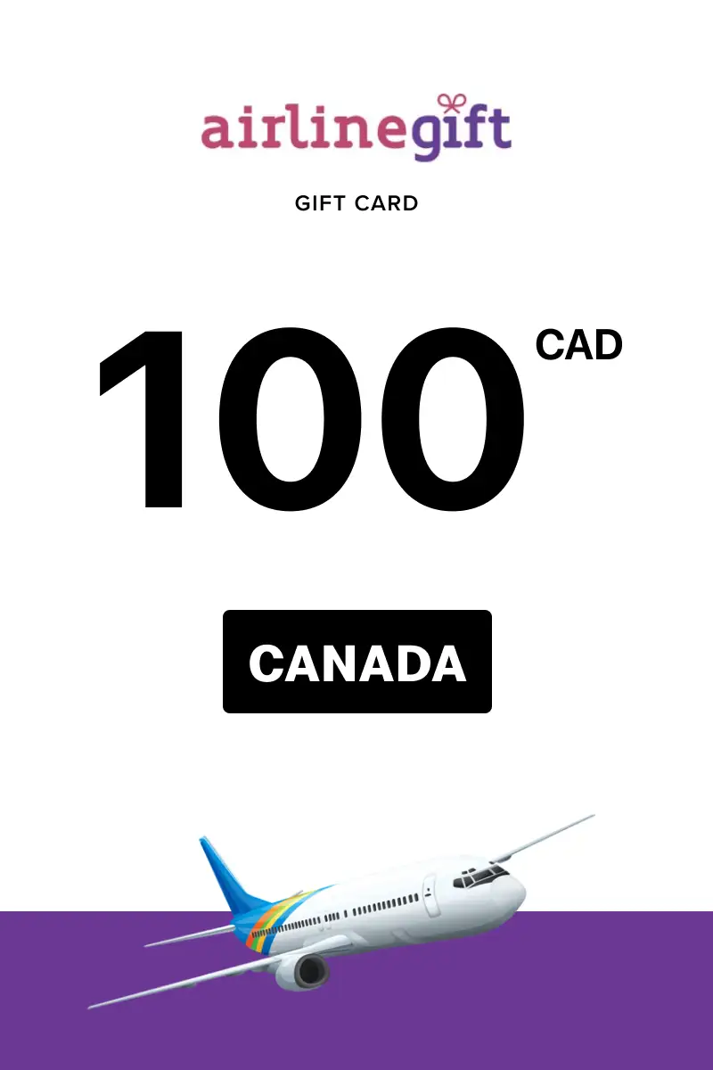 Airline Gift 100 CAD Gift Card (Canada) - Digital Key