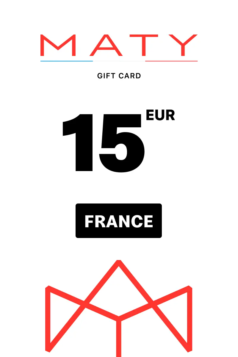 MATY 15 EUR Gift Card (France) - Digital Key