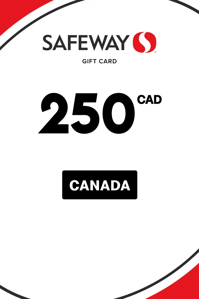 Safeway 250 CAD Gift Card (Canada) - Digital Key